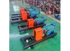 上海2台D46-50X4泵带底座 2台D12-25X6泵带底座 发往安徽